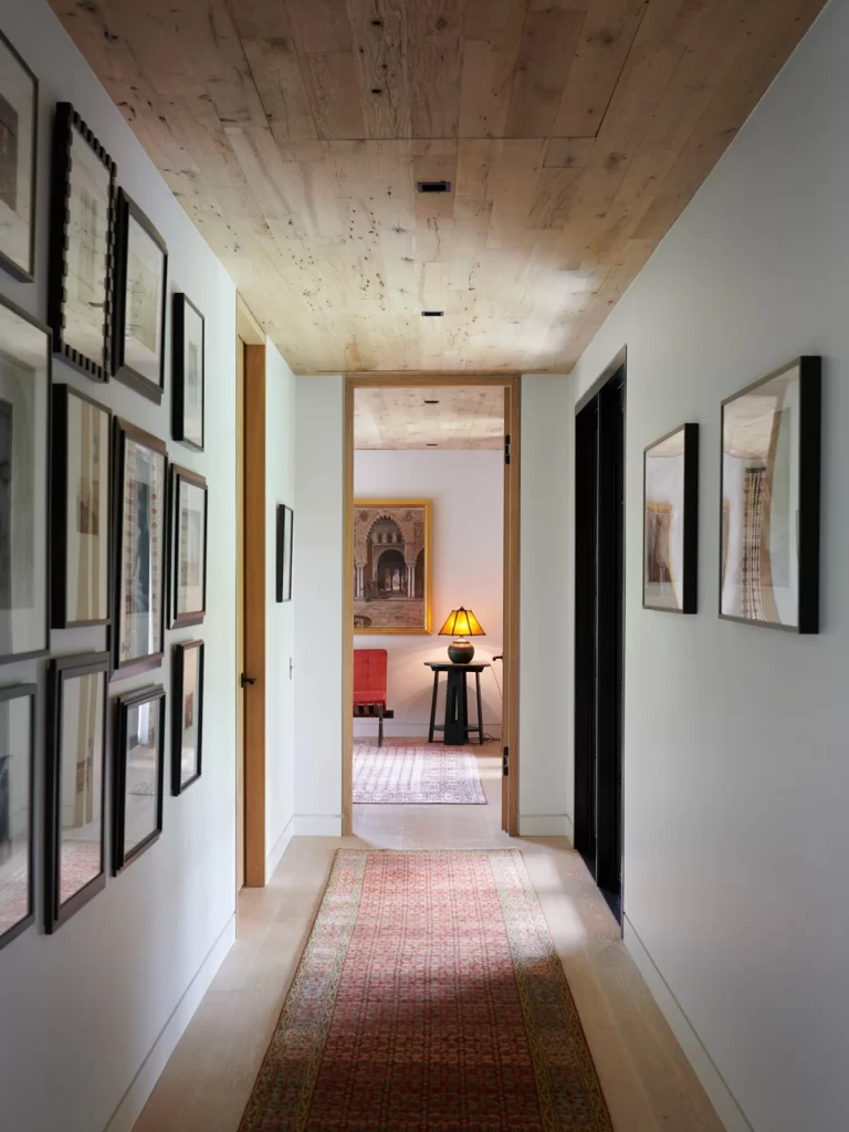 All first and second floor wood flooring is oak.