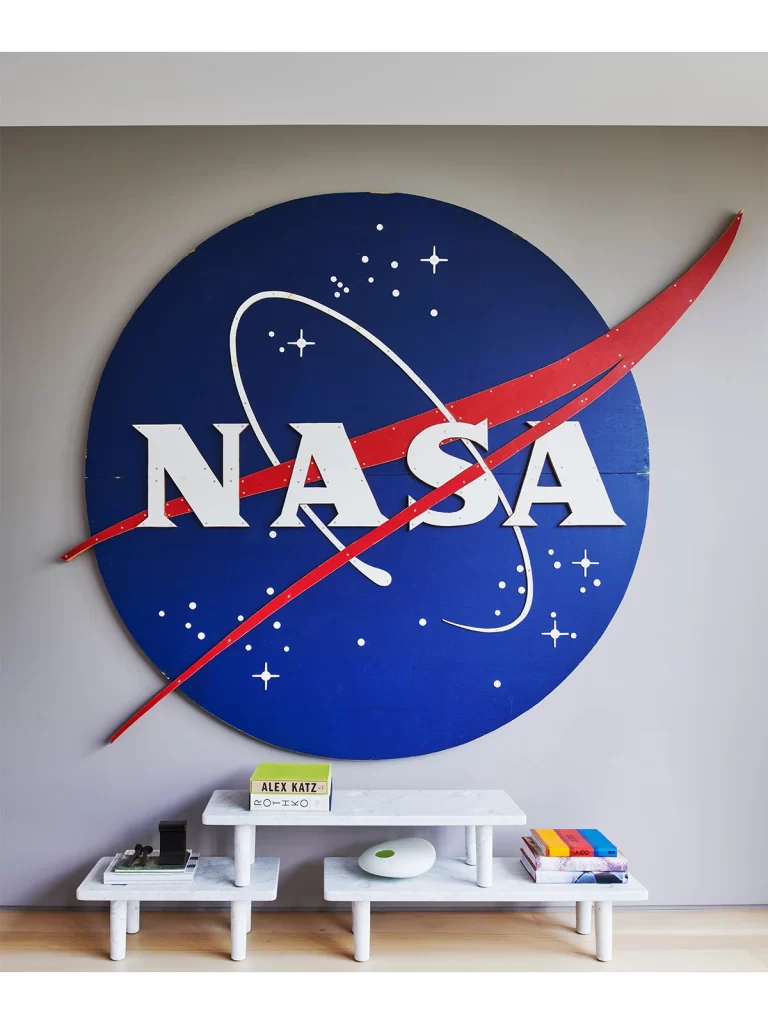 NASA painting by Tom Sachs.